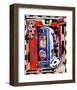 Blue Pump-Dave Newman-Framed Giclee Print