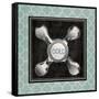 Blue Quatrefoil Bath I-Piper Ballantyne-Framed Stretched Canvas