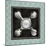 Blue Quatrefoil Bath I-Piper Ballantyne-Mounted Art Print