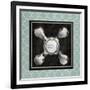 Blue Quatrefoil Bath I-Piper Ballantyne-Framed Art Print