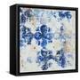 Blue Quatrefoil I-Patricia Pinto-Framed Stretched Canvas