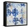 Blue Quatrefoil I-Patricia Pinto-Framed Stretched Canvas