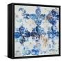 Blue Quatrefoil III-Patricia Pinto-Framed Stretched Canvas