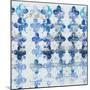 Blue Quatrefoil IV-Patricia Pinto-Mounted Art Print