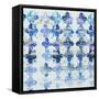 Blue Quatrefoil IV-Patricia Pinto-Framed Stretched Canvas