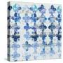 Blue Quatrefoil IV-Patricia Pinto-Stretched Canvas