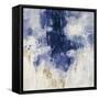 Blue Rain-Silvia Vassileva-Framed Stretched Canvas