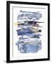 Blue Rapture I-Julia Contacessi-Framed Art Print