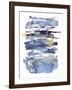 Blue Rapture I-Julia Contacessi-Framed Art Print