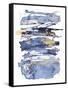Blue Rapture I-Julia Contacessi-Framed Stretched Canvas