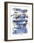 Blue Rapture II-Julia Contacessi-Framed Art Print