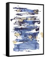 Blue Rapture II-Julia Contacessi-Framed Stretched Canvas