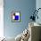 Blue Rectangle-Diana Ong-Framed Giclee Print displayed on a wall