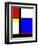 Blue Rectangle-Diana Ong-Framed Giclee Print