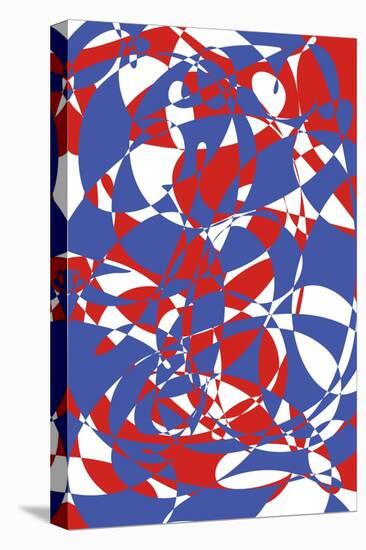 Blue.Red,2017-Alex Caminker-Stretched Canvas