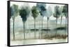 Blue Reflection Forest-Allison Pearce-Framed Stretched Canvas