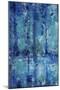 Blue Reflection Triptych I-Tim OToole-Mounted Art Print