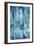 Blue Reflection Triptych II-Tim OToole-Framed Art Print