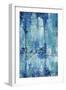 Blue Reflection Triptych II-Tim OToole-Framed Art Print