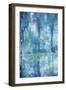 Blue Reflection Triptych III-Tim OToole-Framed Art Print