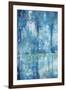 Blue Reflection Triptych III-Tim OToole-Framed Art Print