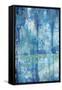 Blue Reflection Triptych III-Tim OToole-Framed Stretched Canvas