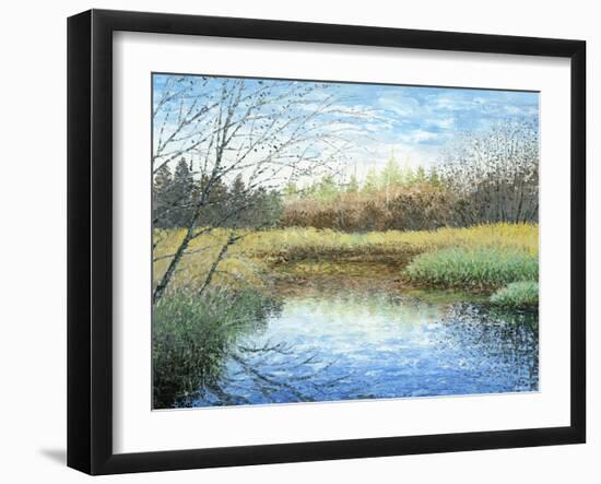 Blue Reflection-Kevin Dodds-Framed Giclee Print