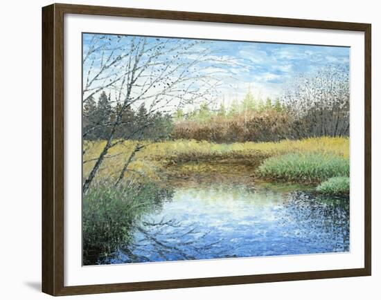 Blue Reflection-Kevin Dodds-Framed Giclee Print