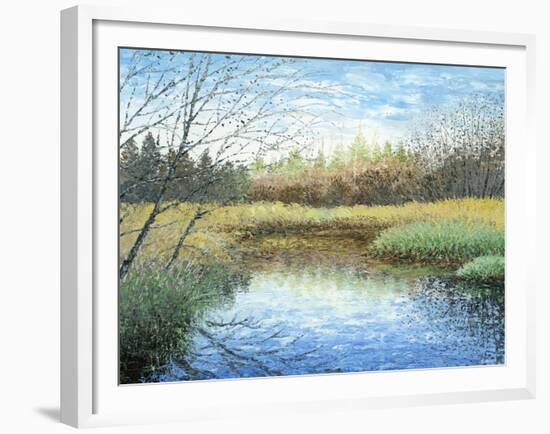 Blue Reflection-Kevin Dodds-Framed Giclee Print