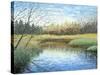 Blue Reflection-Kevin Dodds-Stretched Canvas