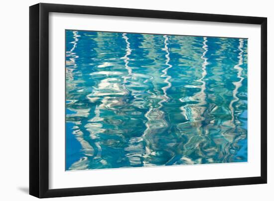 Blue Reflections I-Kathy Mahan-Framed Photographic Print