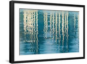 Blue Reflections II-Kathy Mahan-Framed Photographic Print