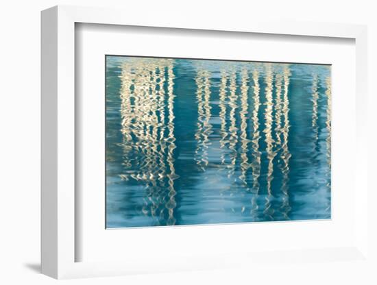 Blue Reflections II-Kathy Mahan-Framed Photographic Print