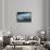 Blue Reflections-Jeff Tift-Framed Stretched Canvas displayed on a wall