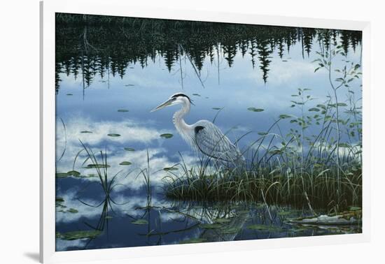 Blue Reflections-Jeff Tift-Framed Giclee Print