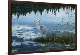 Blue Reflections-Jeff Tift-Framed Giclee Print