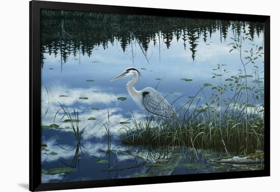 Blue Reflections-Jeff Tift-Framed Giclee Print