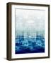 Blue Reflections-Allie Corbin-Framed Art Print