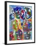 Blue Rhapsody-Diana Ong-Framed Giclee Print