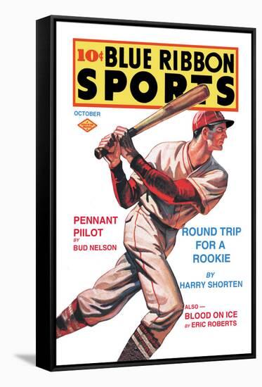 Blue Ribbon Sports: Round Trip for a Rookie-null-Framed Stretched Canvas