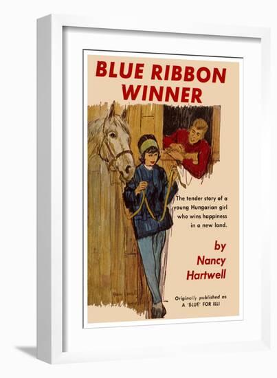 Blue Ribbon Winner-Mary Burnett-Framed Art Print