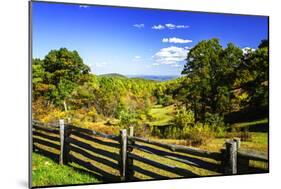 Blue Ridge Backyard-Alan Hausenflock-Mounted Photographic Print