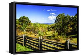 Blue Ridge Backyard-Alan Hausenflock-Framed Stretched Canvas