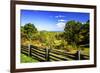 Blue Ridge Backyard-Alan Hausenflock-Framed Photographic Print