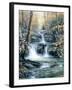 Blue Ridge Falls-Egidio Antonaccio-Framed Art Print