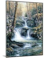 Blue Ridge Falls-Egidio Antonaccio-Mounted Art Print