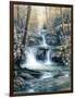 Blue Ridge Falls-Egidio Antonaccio-Framed Art Print