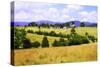 Blue Ridge Farm I-Alan Hausenflock-Stretched Canvas
