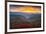 Blue Ridge Parkway Autumn Mountains Sunset Western Nc Scenic Landscape-daveallenphoto-Framed Photographic Print