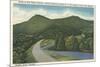 Blue Ridge Parkway, Mt. Mitchell-null-Mounted Art Print